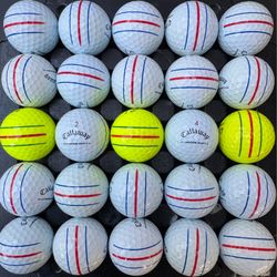 Golf balls chrome soft