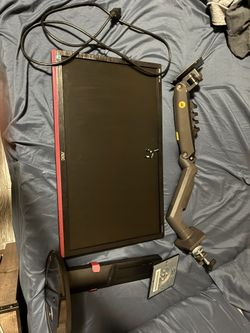 (NEED GONE QUICK) MONITOR, MONITOR ARM, MONITOR STAND, AND POWER CORD