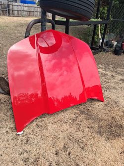 10-15 CHEVROLET CAMARO hood red