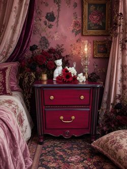 Vintage French Provincial Nightstand