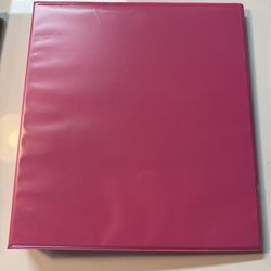 1” binder