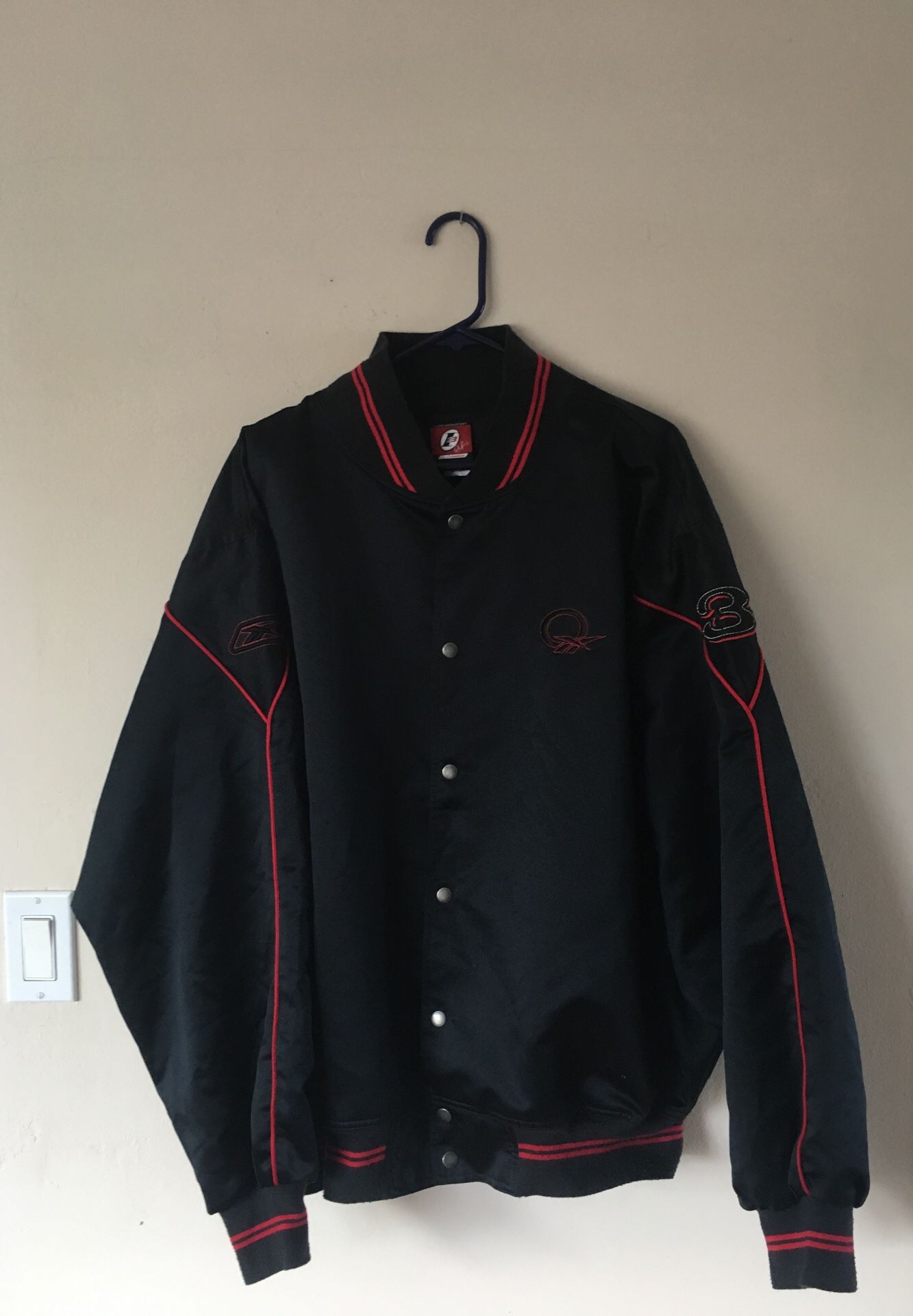 Reebok Allen Iverson Bomber Jacket size XL