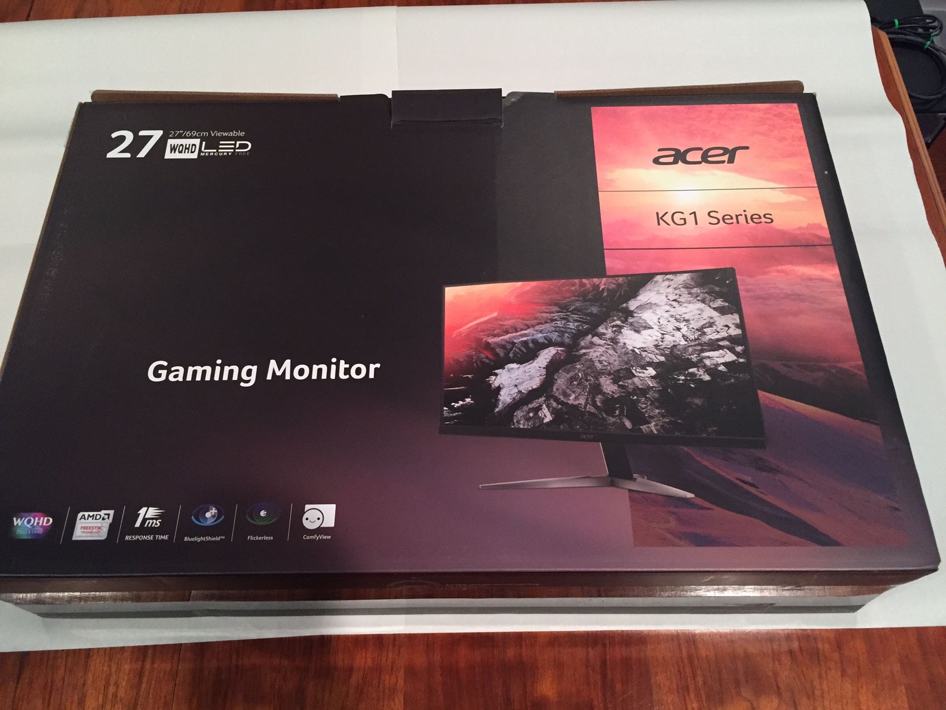 Acer 27” LED Gaming Monitor KG271U