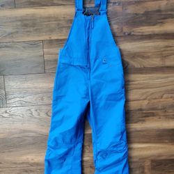 NEW -  unisex-child Insulated Snow Bib Overalls - Size Medium 