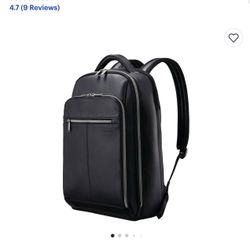 Brand New Samsonite Leather Backpack