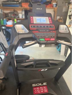 Sole F63folding treadmill