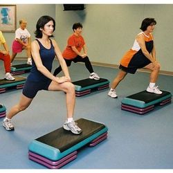 "The Step" The Original Aerobic Step Platform With Two Sets Of Risers, GREAT condition!