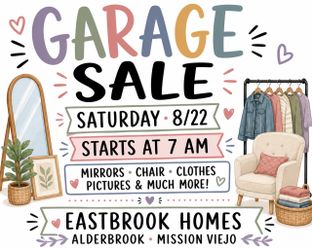 Garage Sale Saturday 8/22 @7am