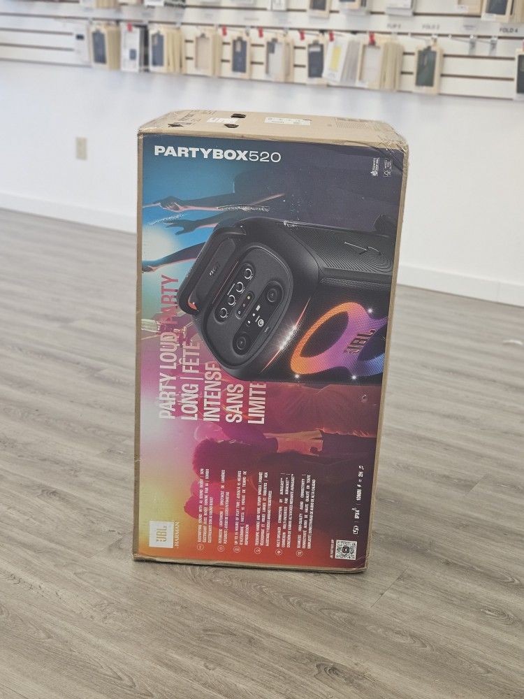 JBL Partybox 520 Portable Wireless Party Speaker - $5 Today and Rest Later! Message us now
