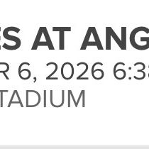 Two suite tickets Angels vs Braves 4/6/26