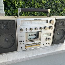 Marantz PMS-3500 Rare Boombox Radio Boom Box Ghetto Blaster Ghettoblaster Cassette Tape Player
