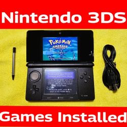 Nintendo 3DS with Many Games Installed 