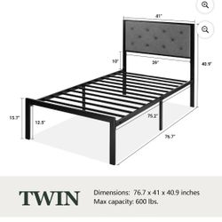 Twin Bed frame 