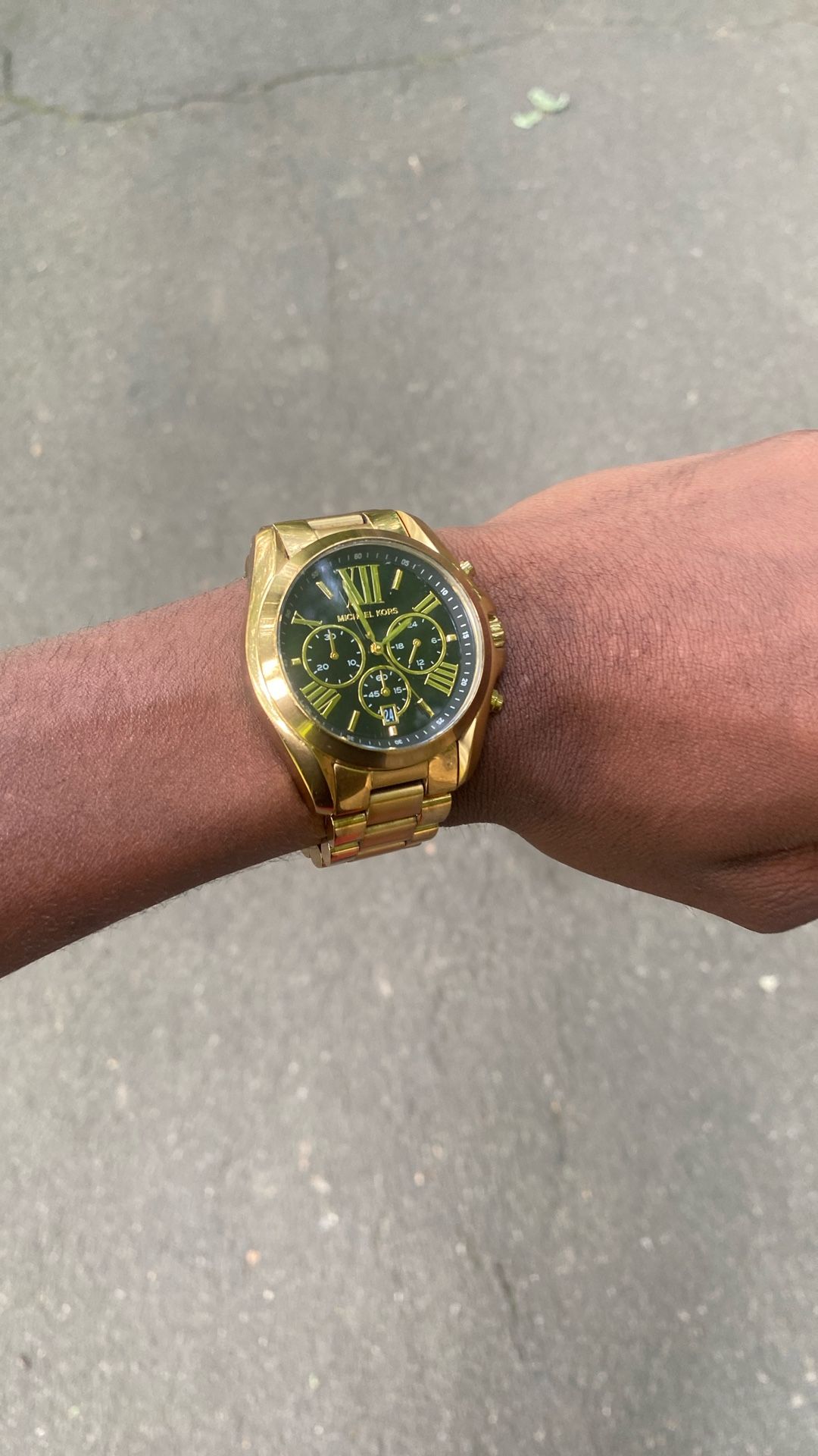 Michael Kors Bradshaw Gold Plated Watch