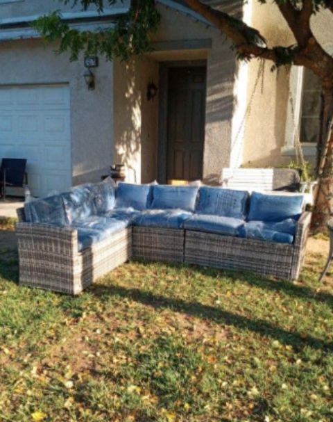 Turn Into Brand New Patio Outdoor Furniture Small Space Patio Furniture Small Patio Couch Brand New 🆕🚚🛺🚎🆕