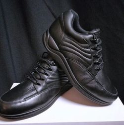Mens PW Minor Orthopedic Comfort shoes all leather Size 9 1/2 -10