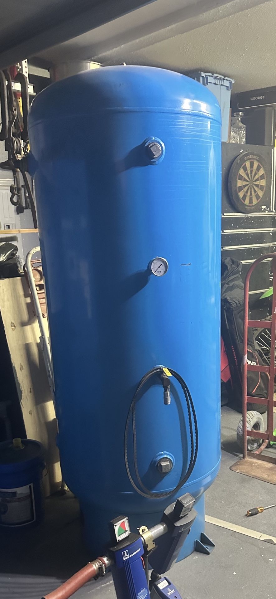200 Gallon, 200 Psi Compressor Tank $500