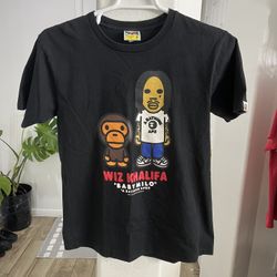 Bape X Wiz Khalifa T Shirt