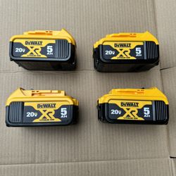 Dewalt Batteries 20v 5ah 60ea