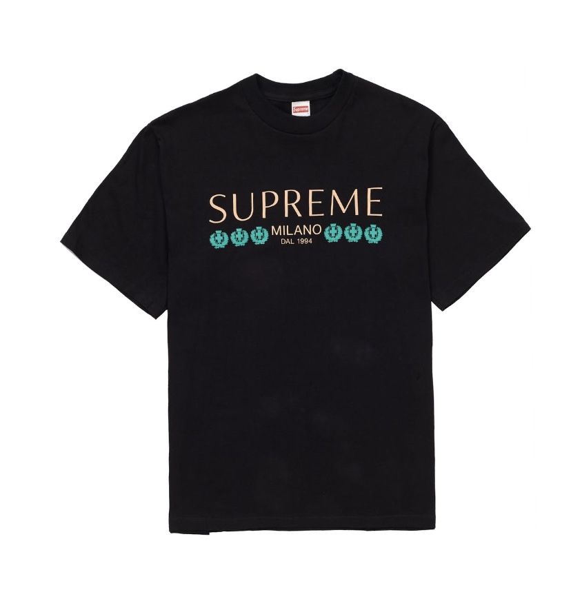 Supreme Milano Tee - Black