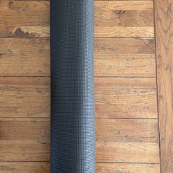 Black Exercise Yoga Matt