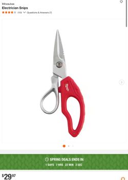 Milwaukee Electrician Snips