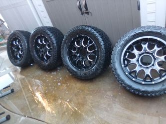 Nice rims and tire 8 lug