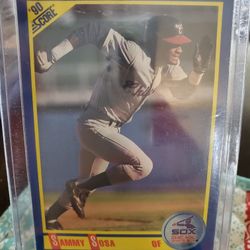 Sammy Sosa 1990 Score Rookie 1990 Score Rising Star Rookie Baseball Cards 