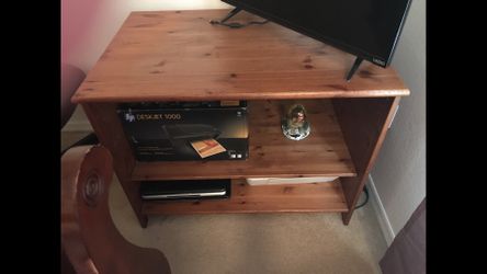 Wood Entertainment Center