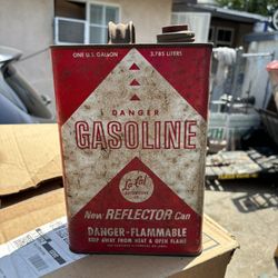 Vintage Gas can