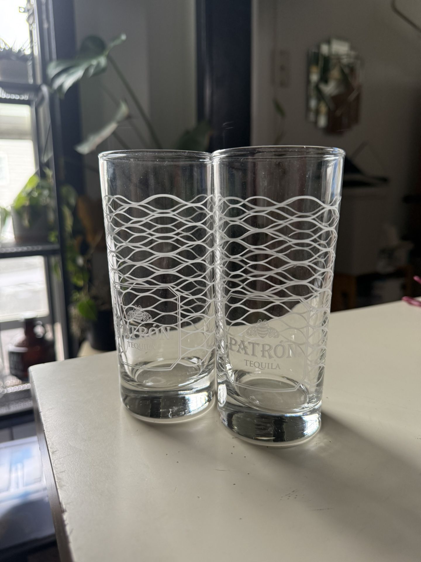 Patron Glass cups