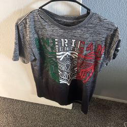 American fighter and psycho bunny shirts