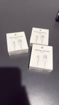 Apple Original 1m And 2m Lighting To USB Cable