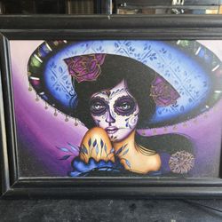 Day Of The Dead Canvas 