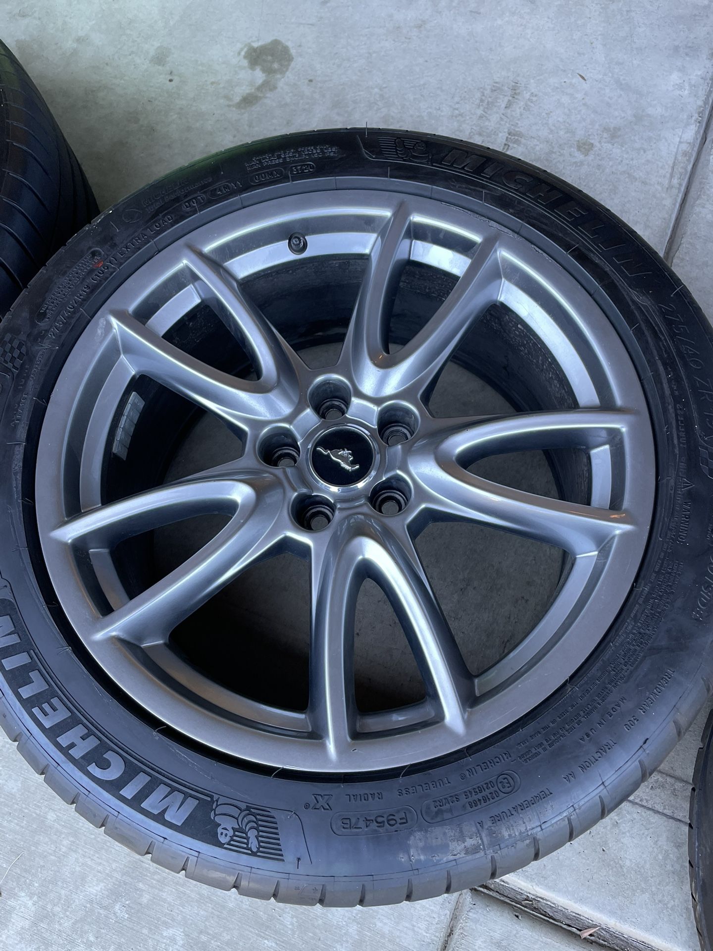 Mustang Original Track Pack Wheels