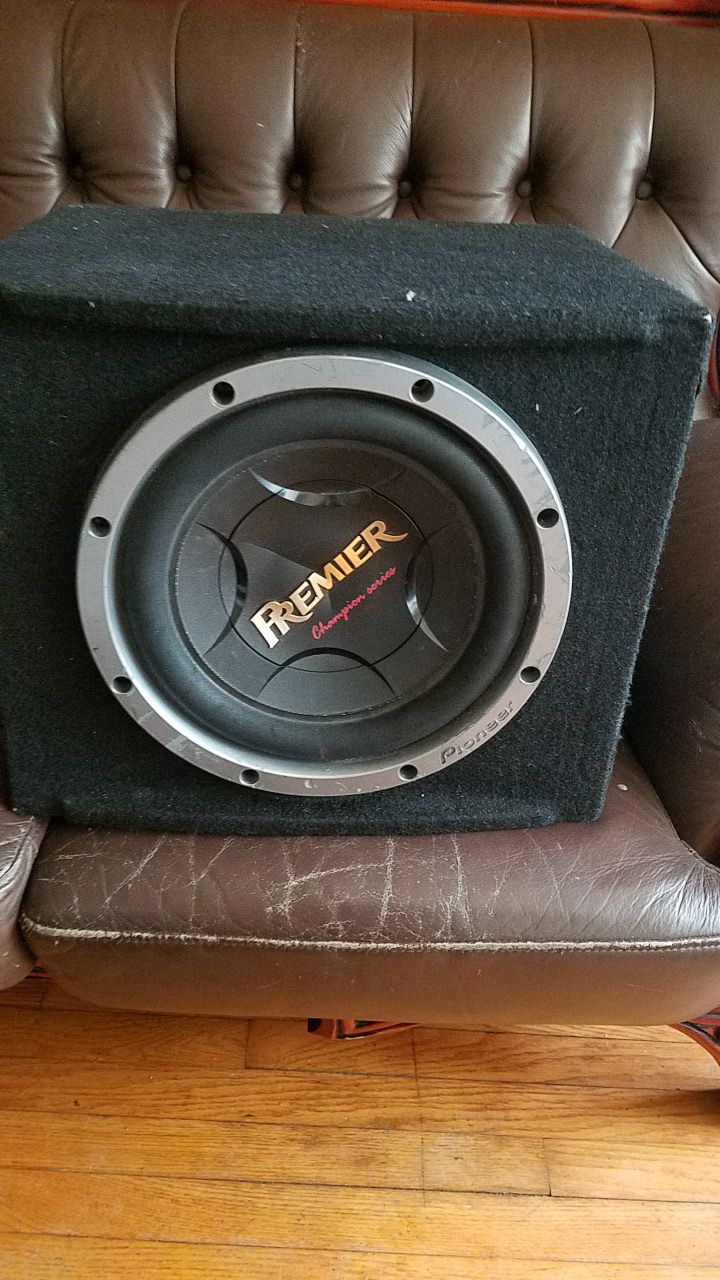 sub woofer 12in