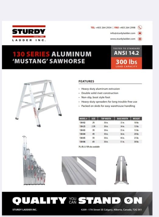 Sturdy Ladder - Escaleras