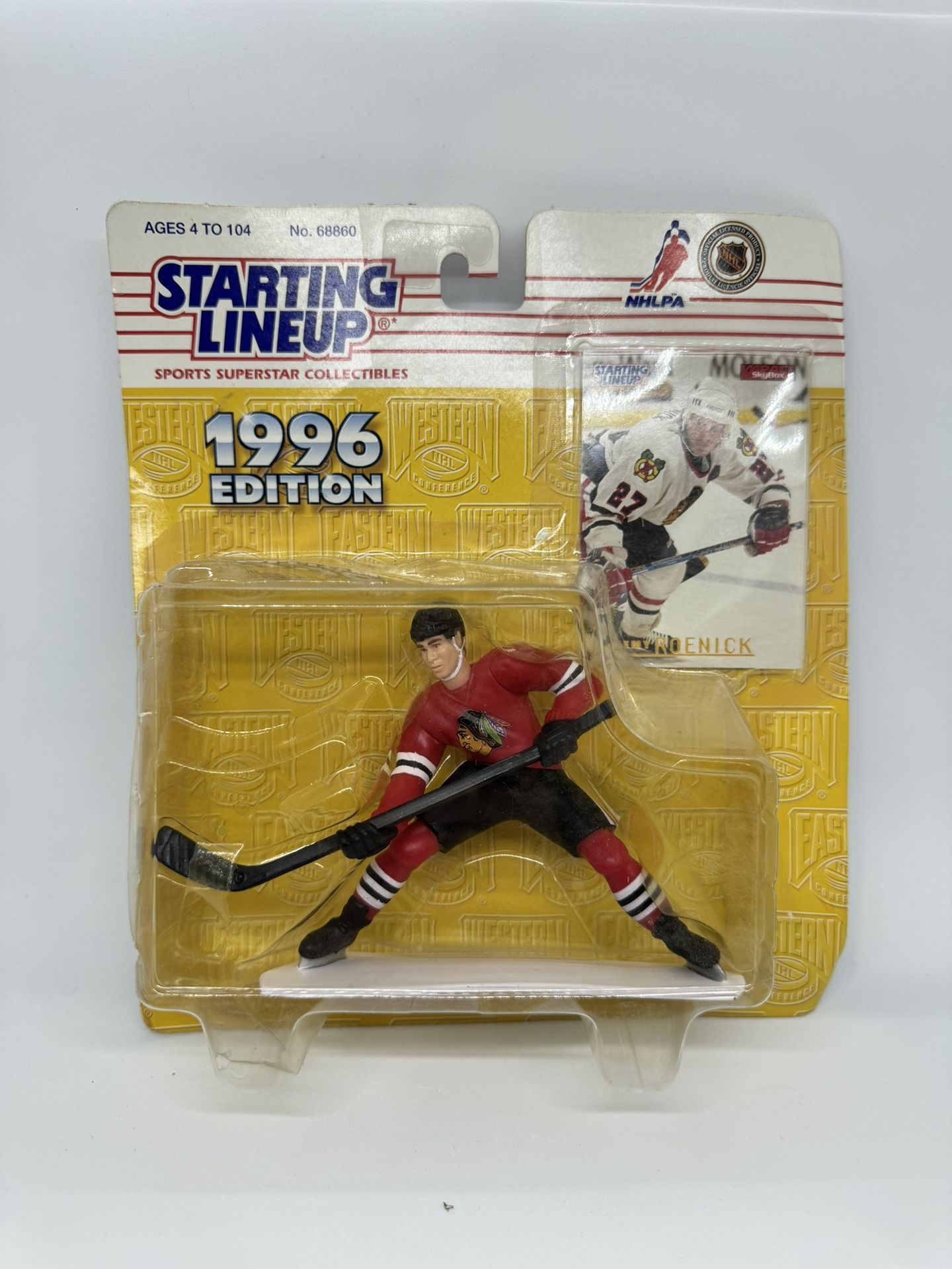 Hasbro Starting Lineup Jeremy Roenick Blackhawks NHL Figure