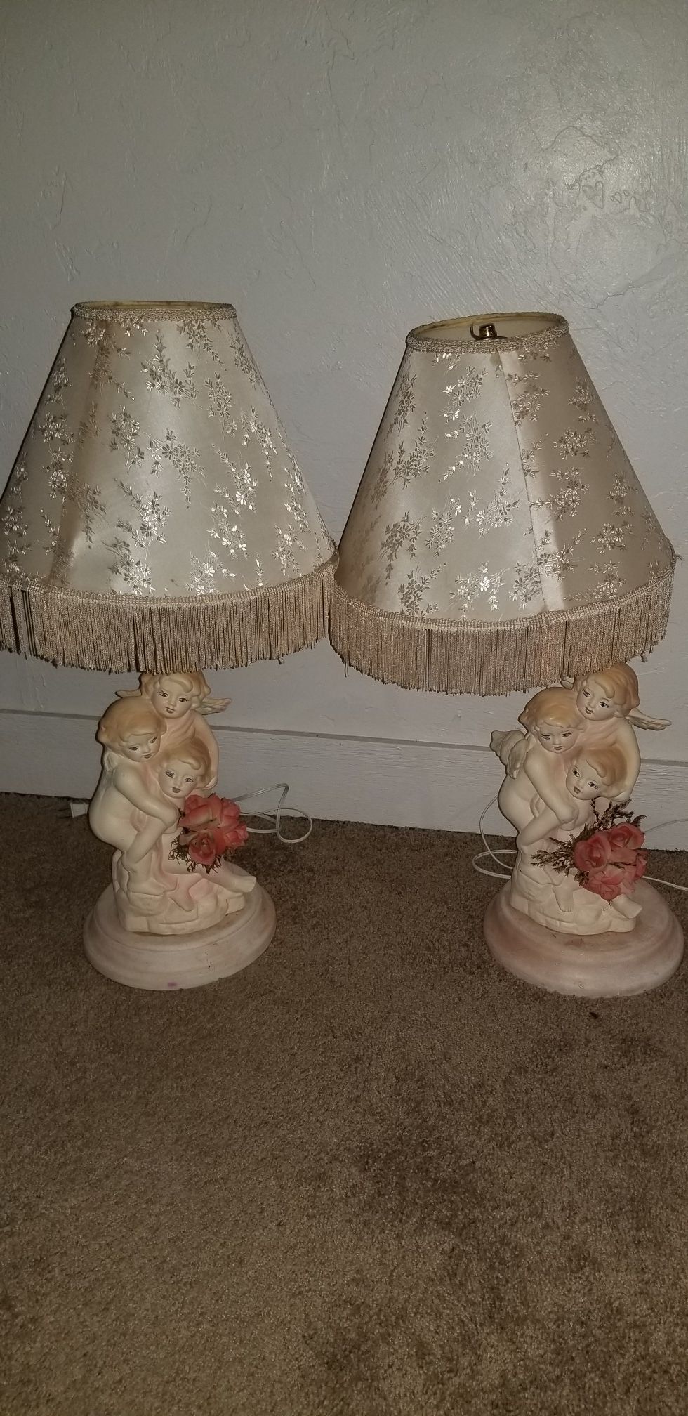 Set of Lamps - Angels