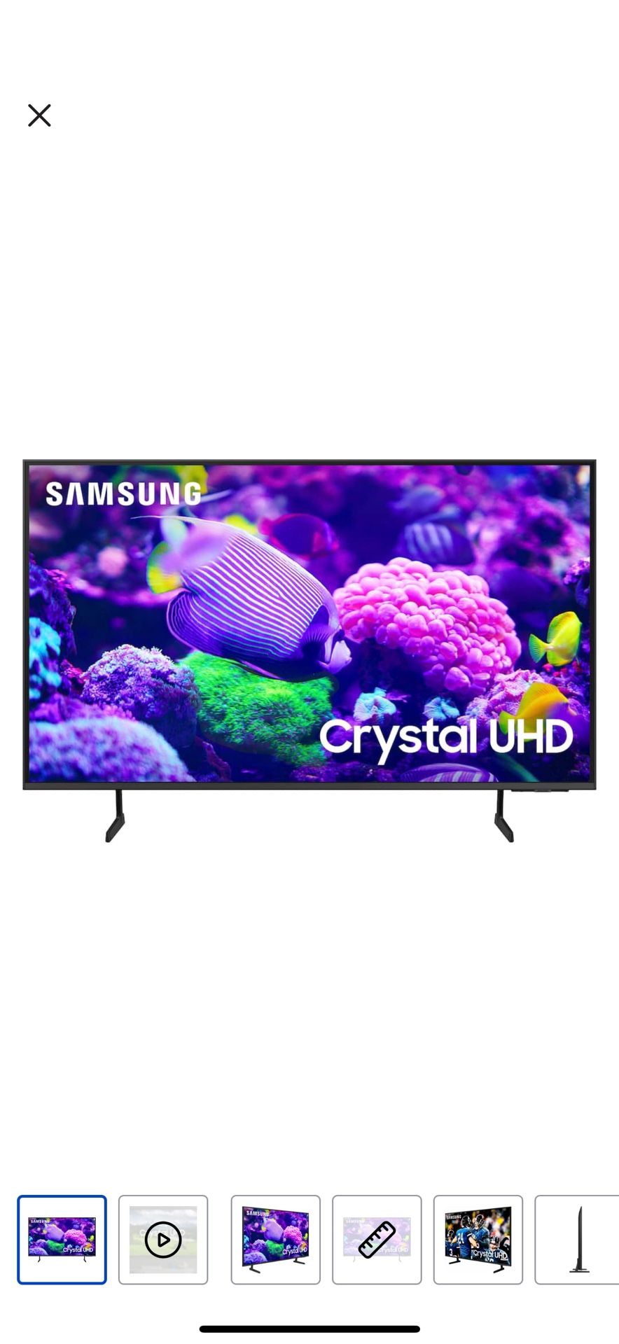 55 inch Samsung Tv Crystal UHD