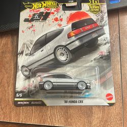 Hot Wheels premium 1/64 scale Japan Historics 5 1988 Honda CRX 