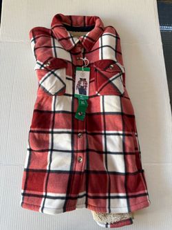 Costco sage flannel jacket xl
