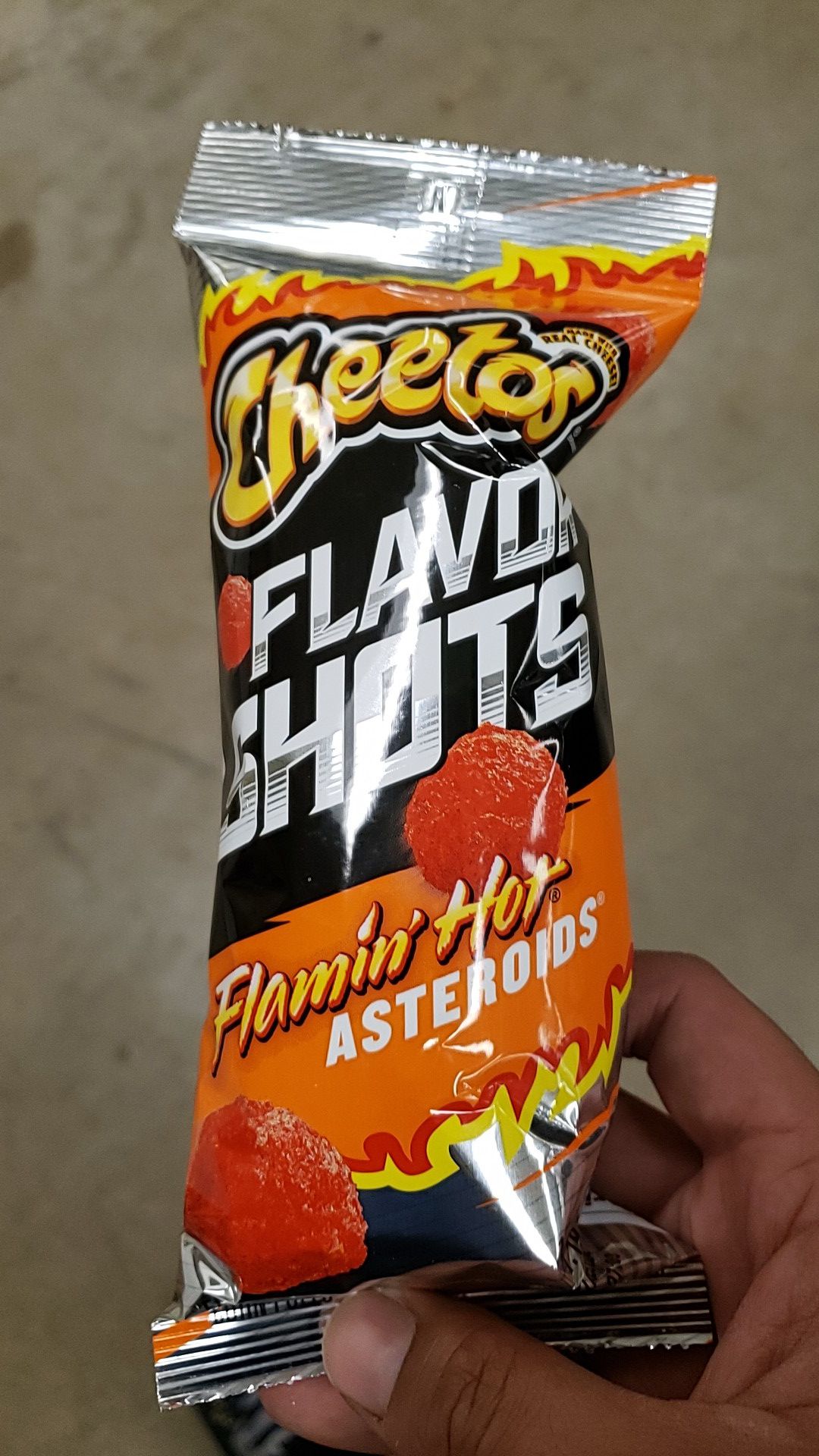 Cheetos asteroids