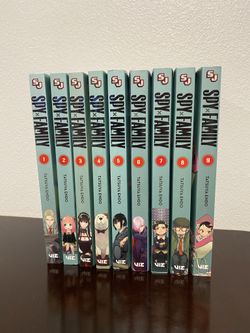Spy Family Manga English Volumes 1-9 