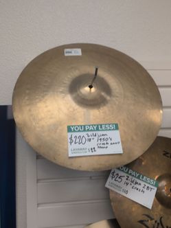 Zildjian 18' 1950s crash small stamp