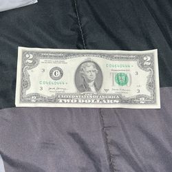 2$ Bill Star Note