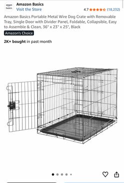 Dog crate