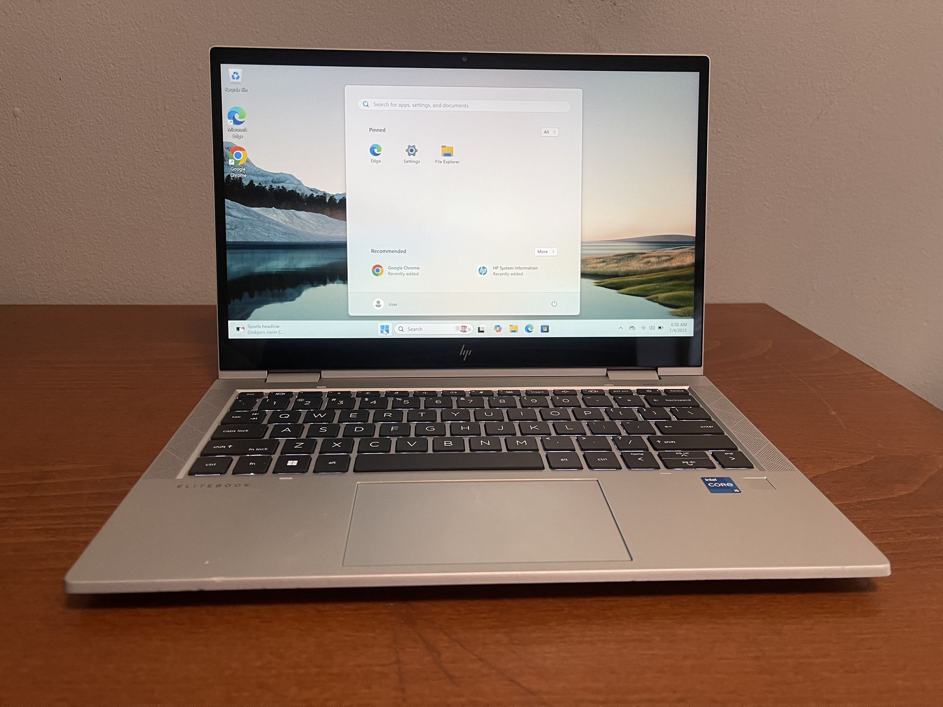 HP EliteBook X360 830 G8 Intel i5 16GB Ram 256GB SSD Touchscreen