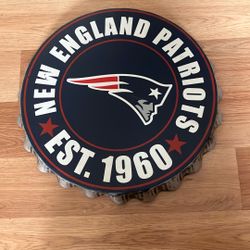 New England Patriots Hanging Display/Fan Memorabilia 