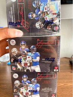 Topps signature blasters sealed